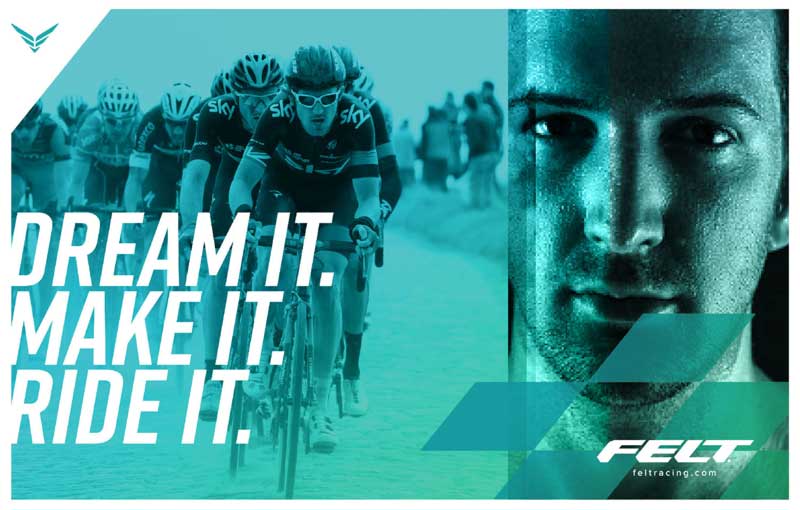 felt bikes campaign roadbike ads
